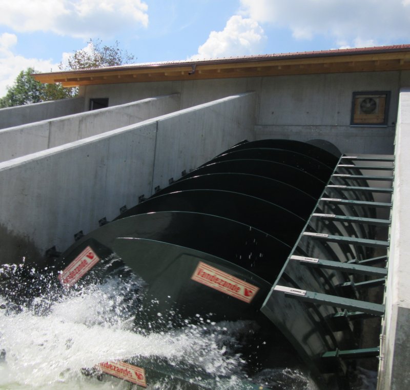 Rehabilitierung des Kraftwerks La Roche Chalais an der Dronne (Westfrankreich)